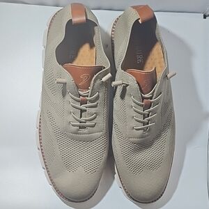Men's Knit Oxfords in Taupe